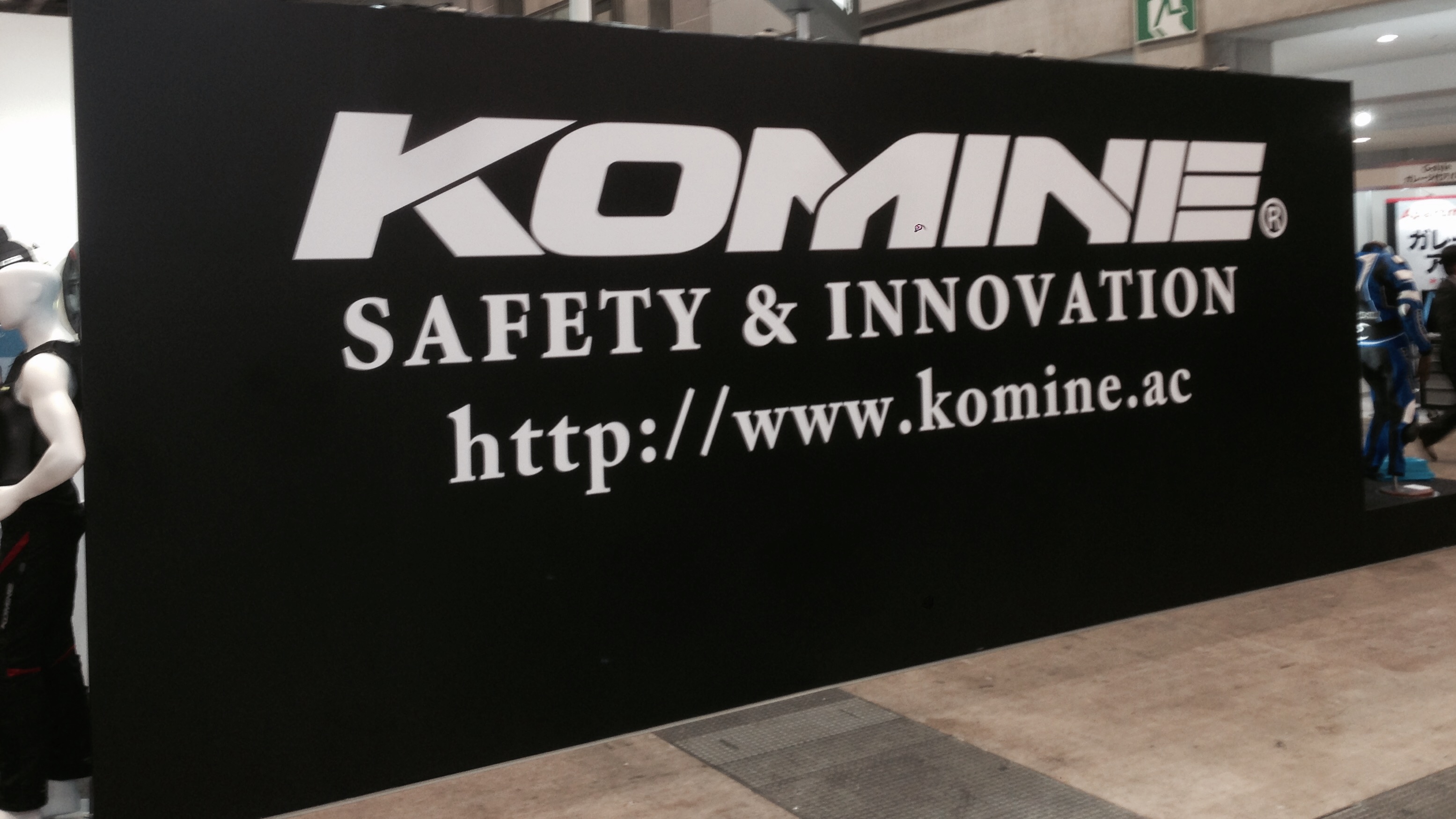 Komine и Tokyo Motorcycle show 2016